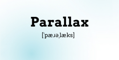 visuel parallax