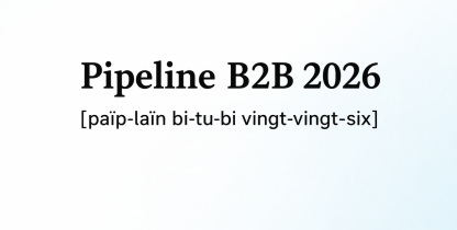 Vignette article Pipelline B2B