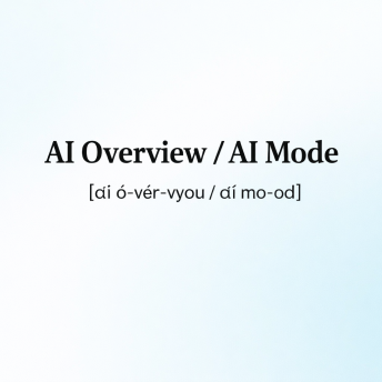 Vignette article AI Overview / AI Mode