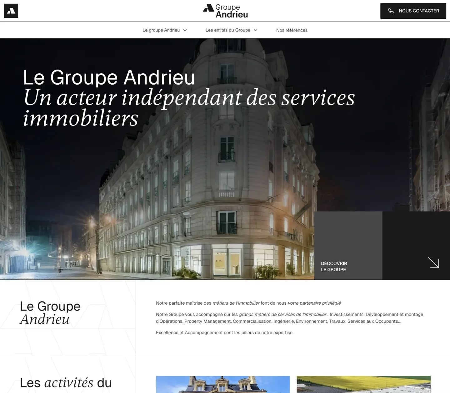 Capture site Groupe Andrieu
